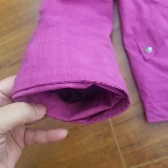 ATHLETA Commuter Moto Asymmetrical Lined Jacket Orchid 872384 Size S - Picture 3 of 16